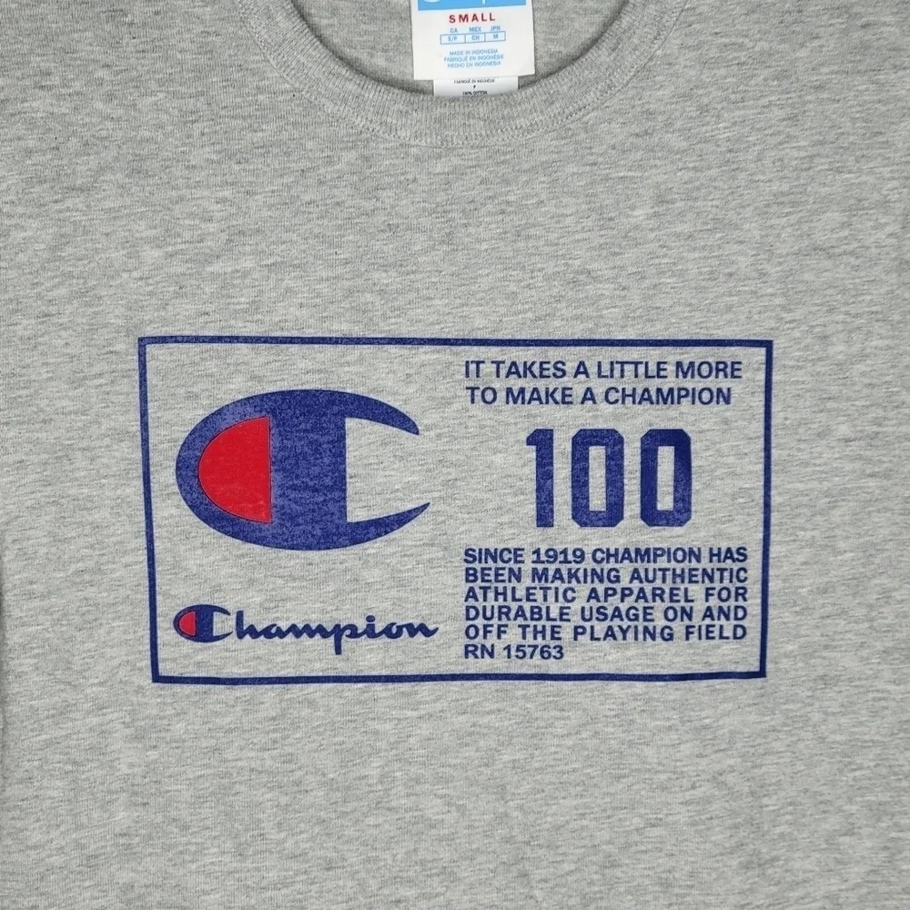 Champion It Takes a Little More to Make a Champion Graphic T-Shirt Size Small - Picture 4 of 5